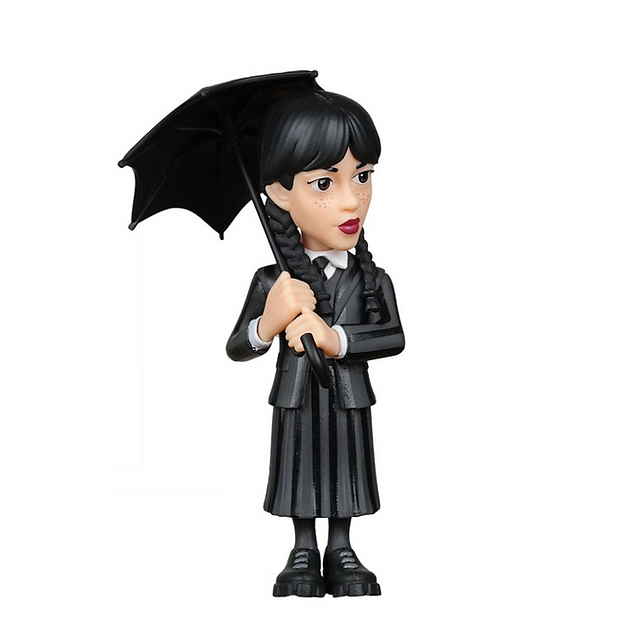 WEDNESDAY - Wednesday Addams z parasolem - Figurka Minix 12 cm