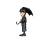 WEDNESDAY - Wednesday Addams z parasolem - Figurka Minix 12 cm