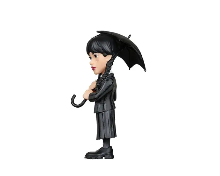WEDNESDAY - Wednesday Addams z parasolem - Figurka Minix 12 cm