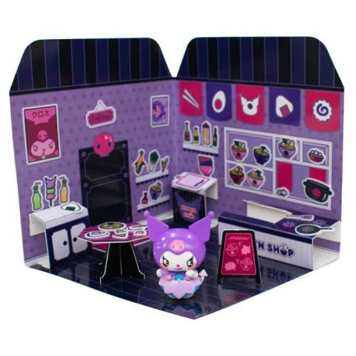 HELLO KITTY - Naklejka Kuromi 6cm Dom Restauracja Ramen