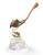 HARRY POTTER - Nimbus 2000 i Złoty Czarodziej - Statuetka Rekwizyty 14 cm