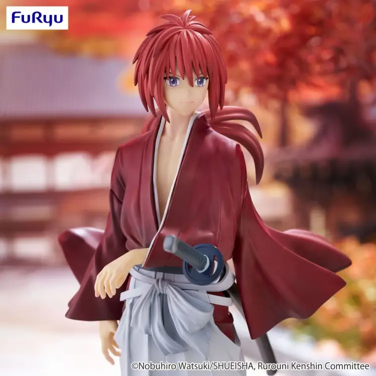 RUROUNI KENSHIN - Kenshin Himura - Statuetka Trio-Try-It 19cm