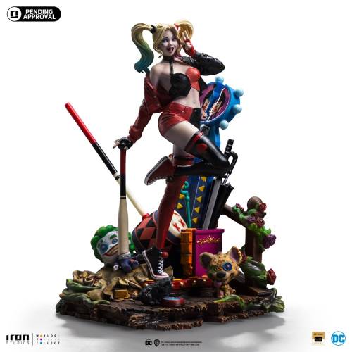DC COMICS - Harley Quinn - Statua w skali 1/10 Deluxe 22 cm