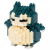 POKEMON - Snorlax - Figurka Nanoblock 10 cm