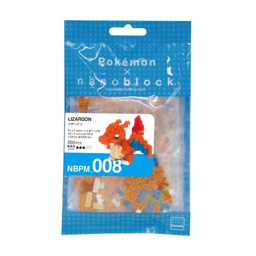 POKEMON - Charizard - Figurka Nanoblock 10cm