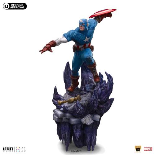 MARVEL - Kapitan Ameryka - Statua Art Scale Deluxe 1/10 34cm