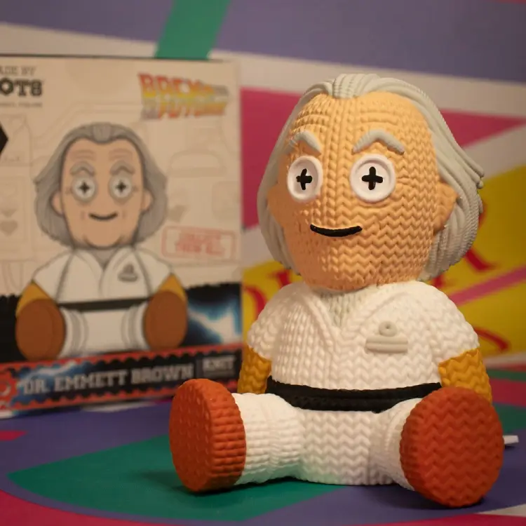 DOC BROWN - kolekcjonerska figurka winylowa Handmade By Robots nr 145