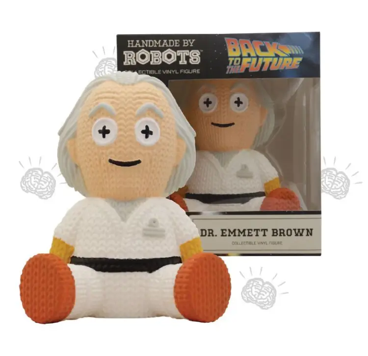 DOC BROWN - kolekcjonerska figurka winylowa Handmade By Robots nr 145