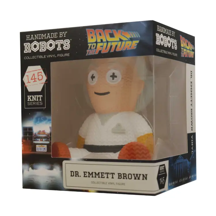 DOC BROWN - kolekcjonerska figurka winylowa Handmade By Robots nr 145