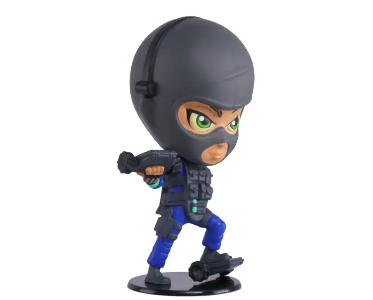SIX COLLECTION Serie 3 - Figurka Twitch Chibi (Oficjalny produkt Ubisoft)