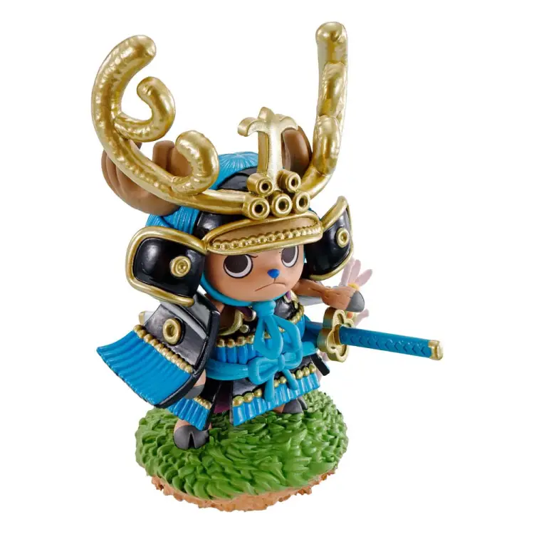 ONE PIECE - Logbox Re Birth Wanokuni - Zestaw 4 figurek Petitrama 9cm