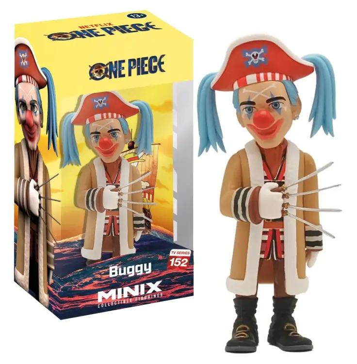 ONE PIECE - Buggy - Figurka Minix # 12cm