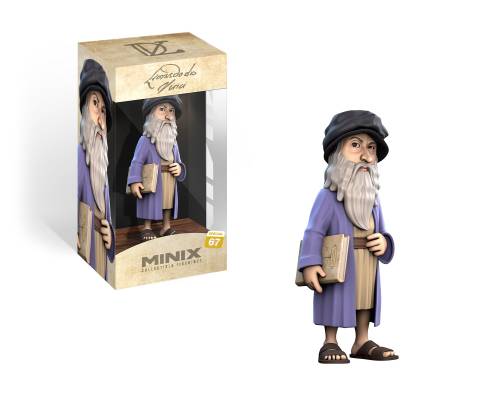 KATEGORIA SPECJALNA - Leonard De Vinci - Figurka Minix # 12cm