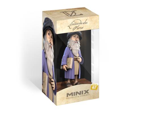 KATEGORIA SPECJALNA - Leonard De Vinci - Figurka Minix # 12cm