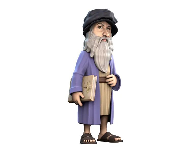 KATEGORIA SPECJALNA - Leonard De Vinci - Figurka Minix # 12cm