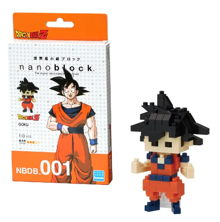 DRAGON BALL - Goku - Figurka Nanoblock 10 cm