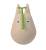 MY NEIGHBOR TOTORO - Biały Totoro z liściem - Figurka Culbuto 4,9 cm