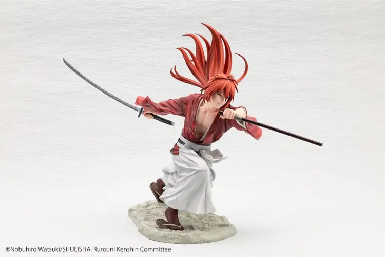 RUROUNI KENSHIN - Kenshin Himura - Statuetka ARTFXJ 1/8 20cm
