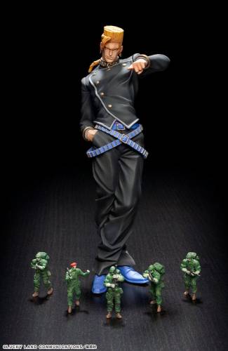 JOJO Part 4 - Keicho & Bad Company - Figurka legenda 15 cm