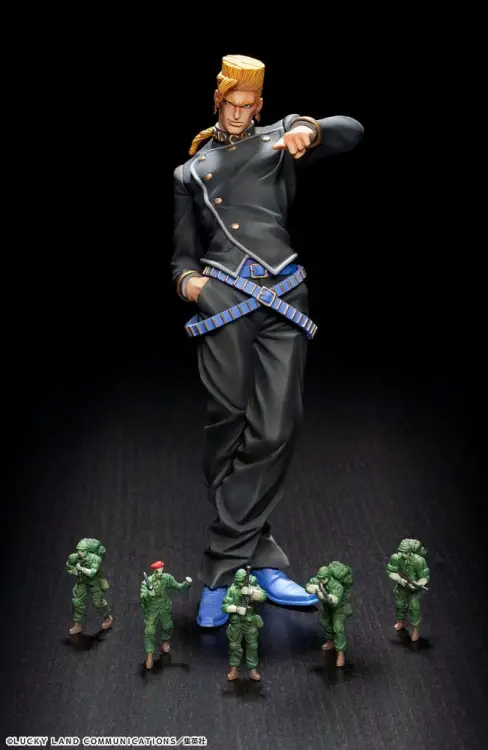 JOJO Part 4 - Keicho & Bad Company - Figurka legenda 15 cm