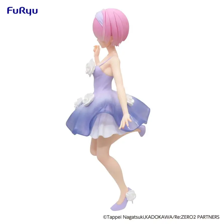 RE ZERO - Ram "Flower Dress" - Statuetka Trio-Try-iT 21cm
