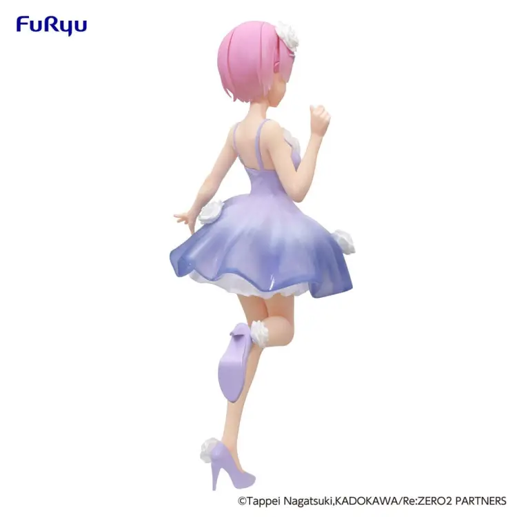 RE ZERO - Ram "Flower Dress" - Statuetka Trio-Try-iT 21cm
