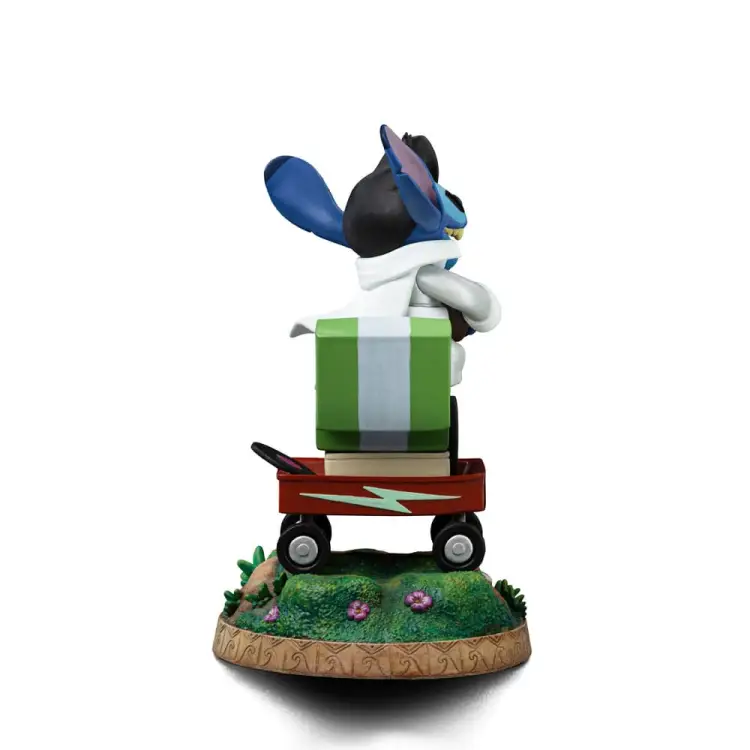 DISNEY - Stitch King Of Rock - Statuetka Art Scale 1/10 Deluxe 17cm