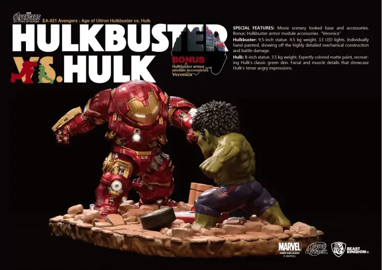 Egg Attack Action EA-021 - Avengers Age of Ultron - Hulkbuster kontra Hulk