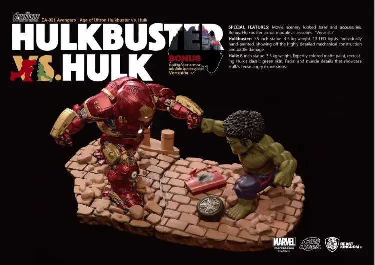 Egg Attack Action EA-021 - Avengers Age of Ultron - Hulkbuster kontra Hulk