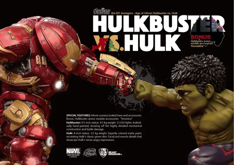 Egg Attack Action EA-021 - Avengers Age of Ultron - Hulkbuster kontra Hulk