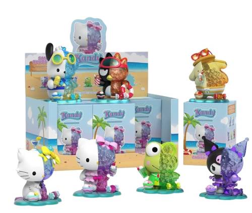 HELLO KITTY - Kandy - seria Sanrio Sea Breeze (6 figurek na wyświetlaczu)