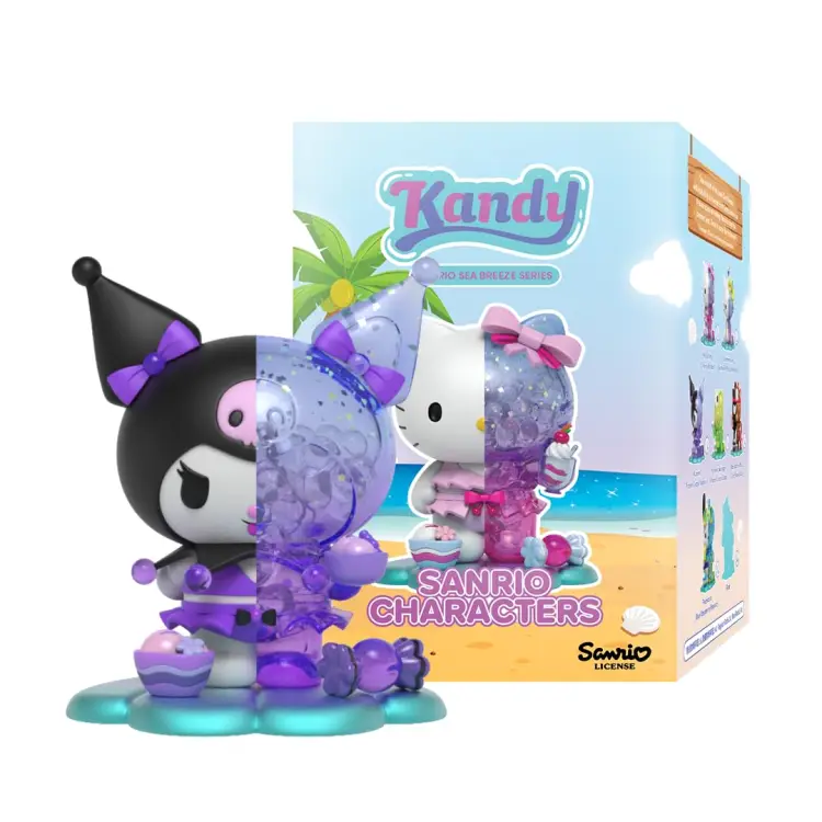 HELLO KITTY - Kandy - seria Sanrio Sea Breeze (6 figurek na wyświetlaczu)