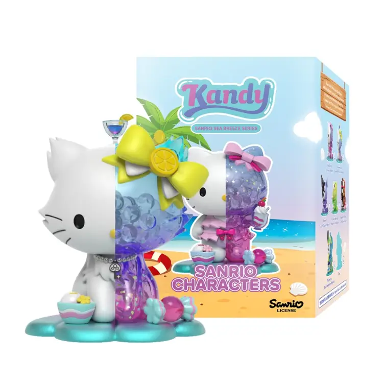 HELLO KITTY - Kandy - seria Sanrio Sea Breeze (6 figurek na wyświetlaczu)