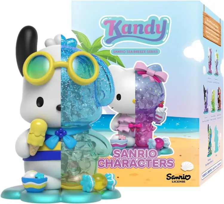 HELLO KITTY - Kandy - seria Sanrio Sea Breeze (6 figurek na wyświetlaczu)