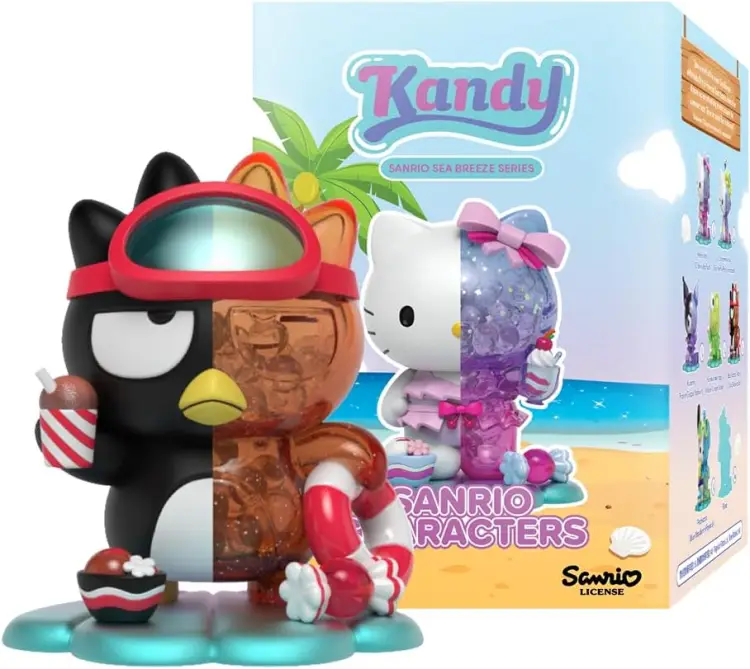 HELLO KITTY - Kandy - seria Sanrio Sea Breeze (6 figurek na wyświetlaczu)
