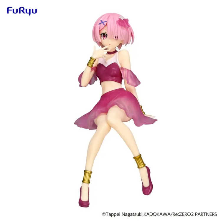 RE ZERO - Ram "Twinkle Party" - Statuetka Noodle Stopper 14cm
