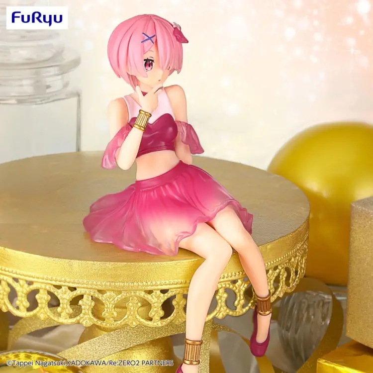 RE ZERO - Ram "Twinkle Party" - Statuetka Noodle Stopper 14cm