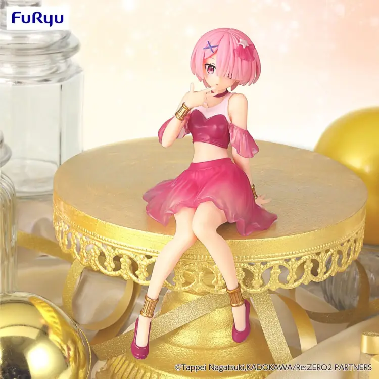 RE ZERO - Ram "Twinkle Party" - Statuetka Noodle Stopper 14cm