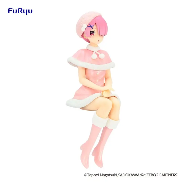 RE ZERO - Baran "Śnieg" - Statuetka korek do makaronu 14cm