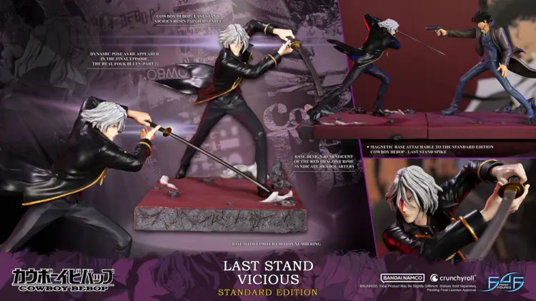 COWBOY BEBOP - Vicious "Last Stand" - Statuetka 28cm