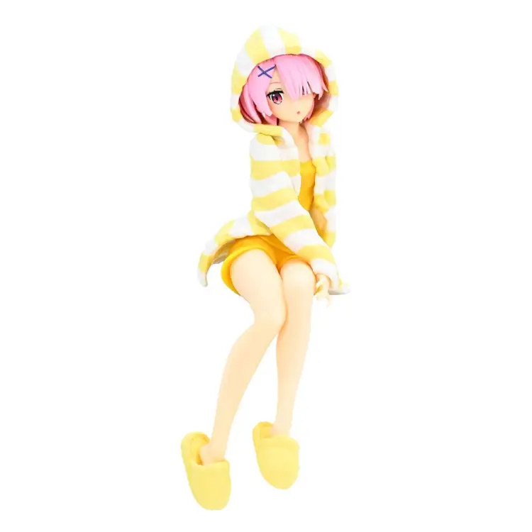 RE ZERO - Baran "Room Wear Yellow" - Statuetka PVC Noodle Stopper 14cm