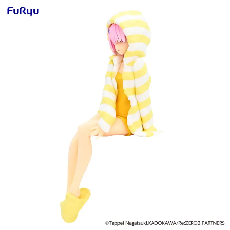 RE ZERO - Baran "Room Wear Yellow" - Statuetka PVC Noodle Stopper 14cm