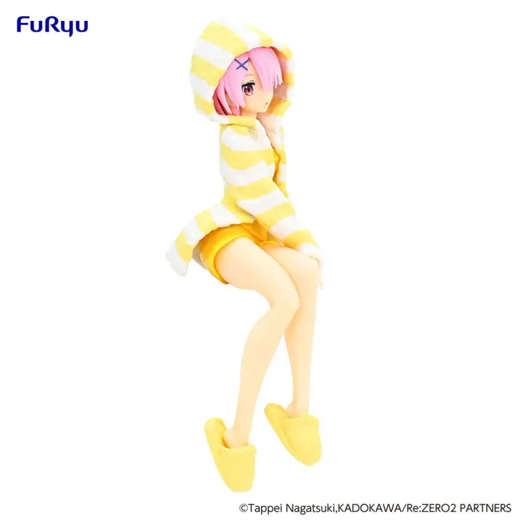 RE ZERO - Baran "Room Wear Yellow" - Statuetka PVC Noodle Stopper 14cm