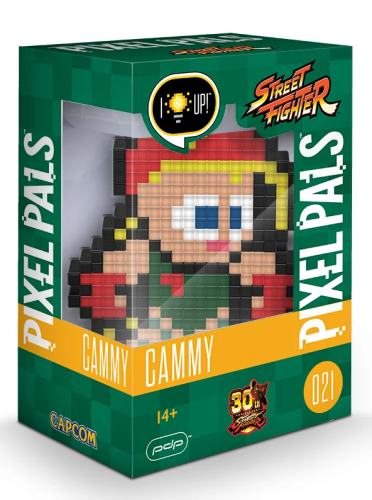 Podświetlane figurki kolekcjonerskie PIXEL PALS - Street Fighter - Cammy