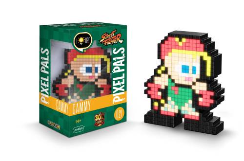 Podświetlane figurki kolekcjonerskie PIXEL PALS - Street Fighter - Cammy