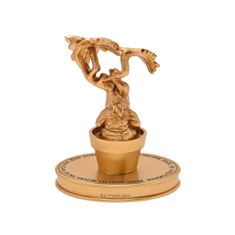 HARRY POTTER - Mandrake - Złota figurka 18 cm