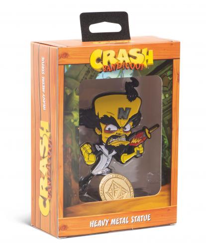 CRASH BANDICOOT - Statuetka Heavy Metal - Dr.Neo - 13cm