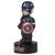 AVENGERS - Body Knocker - Cap. America zasilany energią słoneczną - 16 cm
