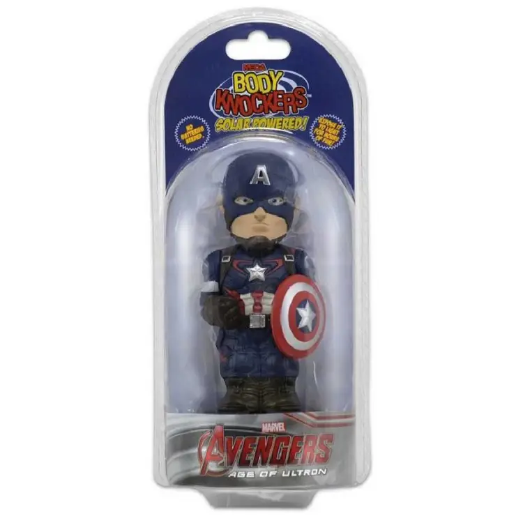 AVENGERS - Body Knocker - Cap. America zasilany energią słoneczną - 16 cm