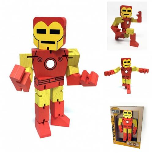 MARVEL - Figurka drewniana - Iron Man - 20 cm